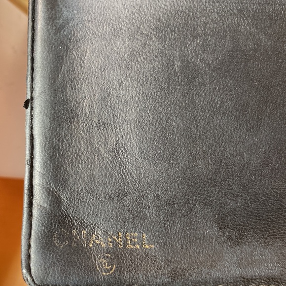 Authentic Chanel Classic n Black Caviar Leather Cc French Kisslock Wallet - Picture 13 of 17